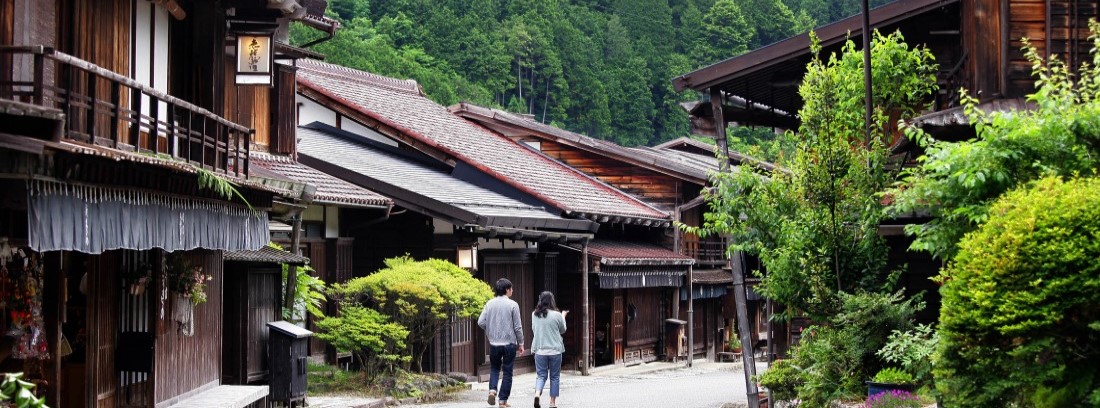 Magome to Tsumago trail, Nakasendo, Kiso Valley